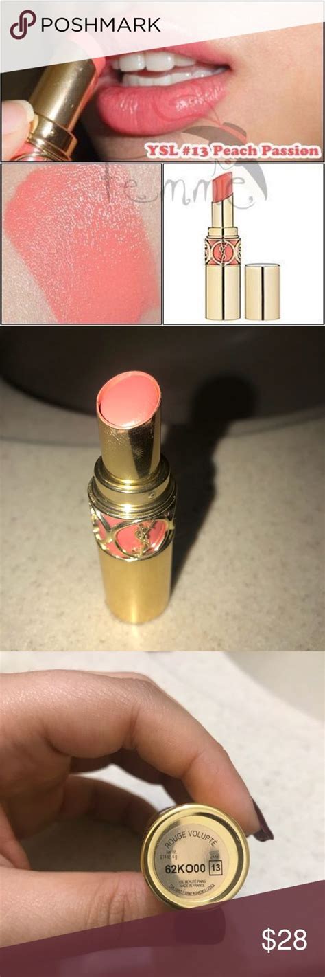 YSL Peach Passion (13) Rouge Volupte Review